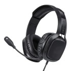 Moki Dropzone Gaming Headphones Shadow Black image