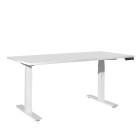 Tidal Standard Sit To Stand Desk - White Frame / White Top image