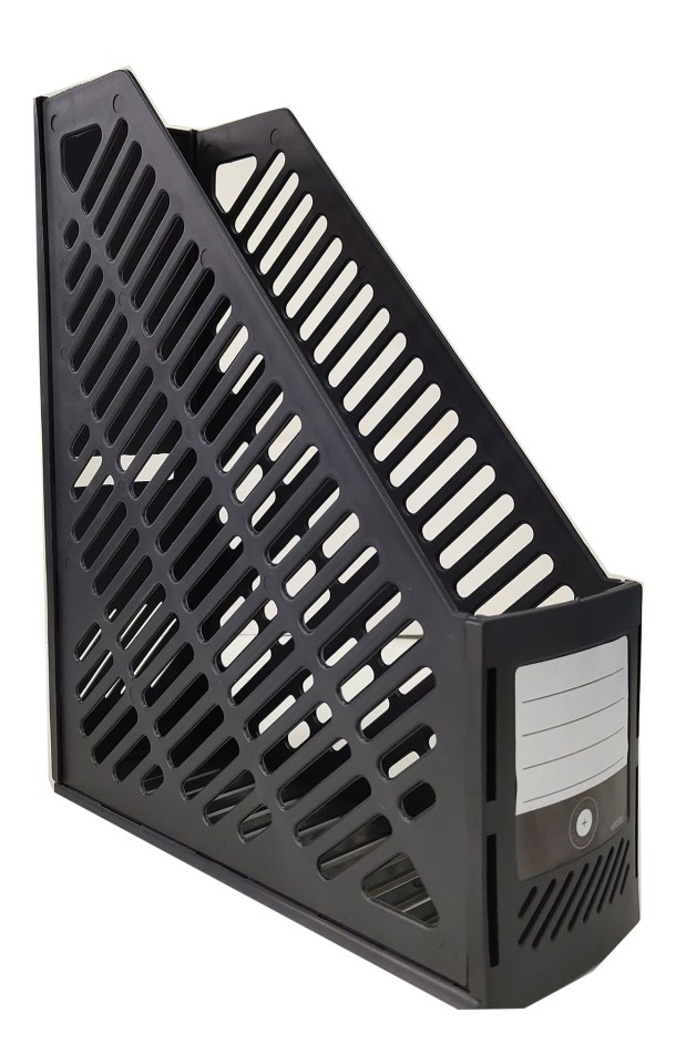 OSC Magazine File Folding 90x310x260mm Black