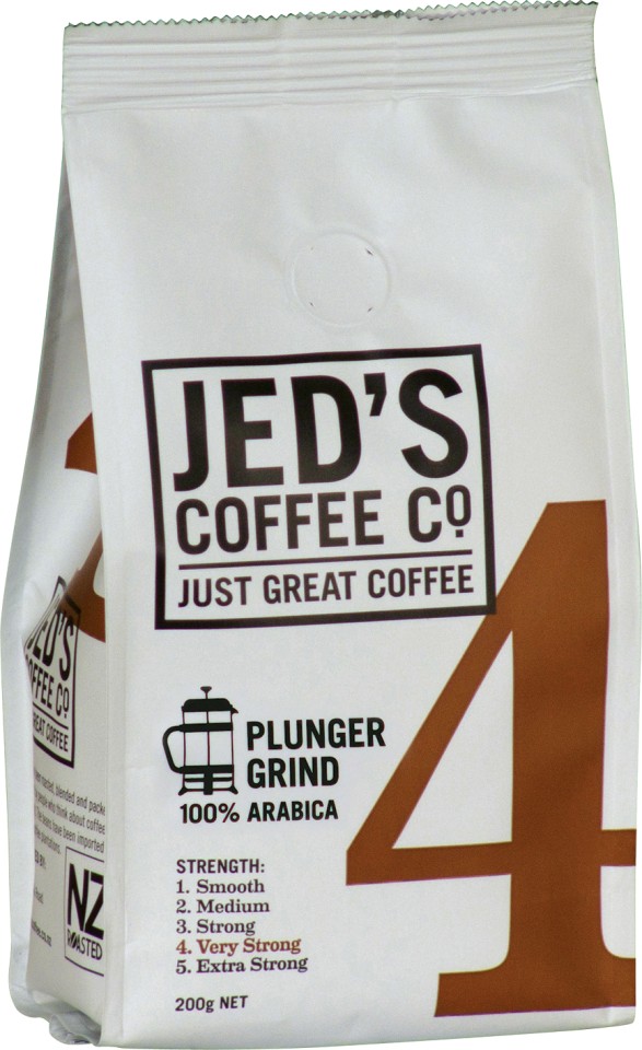 Jed's No 4 Plunger/Filter Coffee 200g