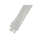 Cable Ties Plastic Natural 300X4.8mm Pk100 image