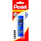 Pentel Ain Stein Lead Refills HB 0.5mm Tube 40 image