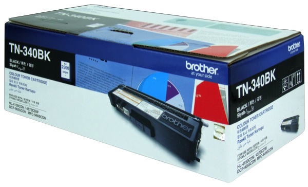 Brother Black Toner Cartridge TN-340BK