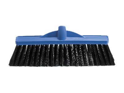 Oates Blue Heavy Duty Stiff Jumbo Plastic Broom Head 350mm