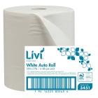 Livi Essentials Premium Easy Roll Hand Towel 2 Ply White 160 meter per Roll 3451 Case of 6 image