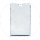 ID Card Pouch Portrait 65x95mm Clear image