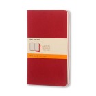 Moleskine Cahier Journals Ruled Large Cranberry Red Set Of 3 image