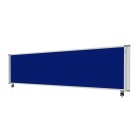 Desk Partition 1760Wx450Hmm Blue Fabric image