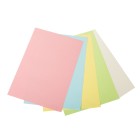 Create&innovate Colour Paper Card 160gsm A4 5 Pastel Colours Pack 250 image