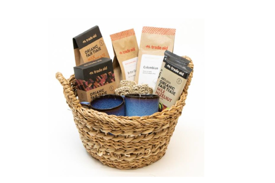 Trade Aid Choc And Coffee Lovers Basket