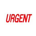 Deskmate Self-Inking Stamp Ke-U01 "Urgent" Red image