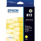 Epson 812 Std Capacity Durabrite Ultra Yellow Ink Cartridge image