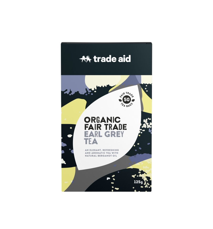 Trade Aid Fairtrade Organic Tea Bags Earl Grey Pack 50