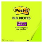 Post-it Super Sticky Self-Adhesive Notes Big BN11 279x279mm Green 30 Sheet Pad image