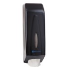 Pacific Hygiene D30B Interleaved Toilet Tissue Dispenser Smoke Black image