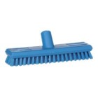 Vikan Blue Deck Hard Scrub Waterfed Brush Head 270mm image