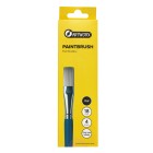 Artworx Paint Brushes Stubby Flat 18mm Pack 4 image