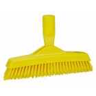 Vikan Yellow Crevice Stiff Scrub Brush 225mm image