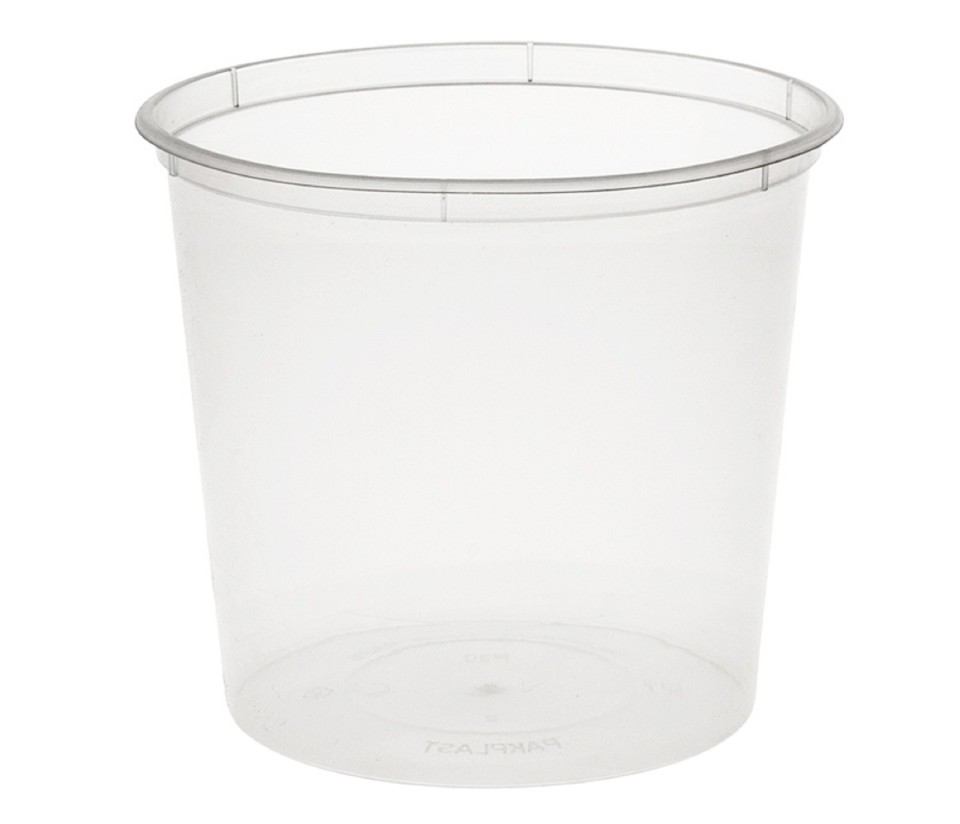 Uni-Chef Container Round PP 750Ml 30oz Pkt 50