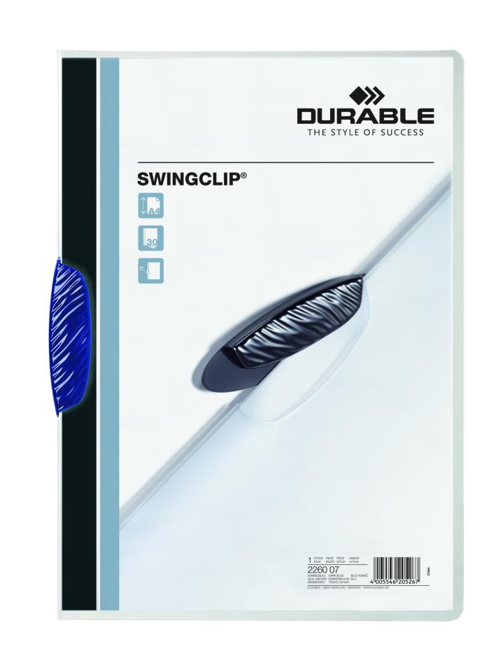 Durable Folder Swingclip A4 Blue