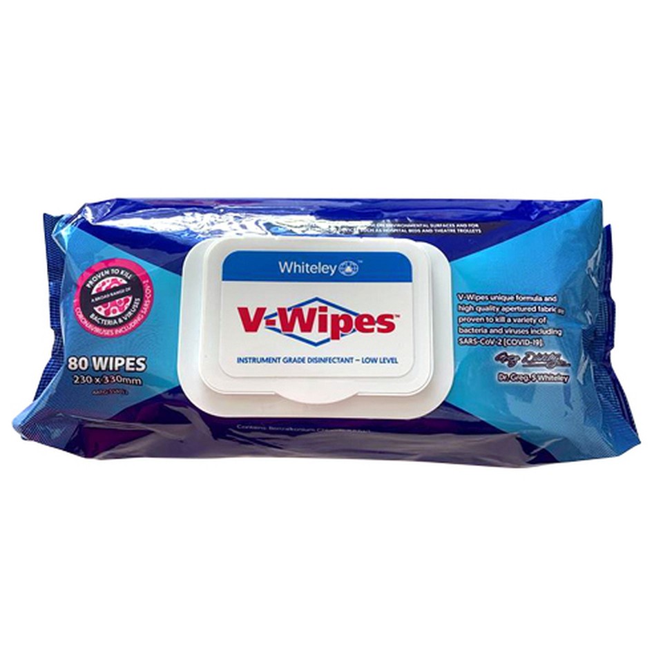 V-Wipes Instrument Grade Disinfectant Wipe