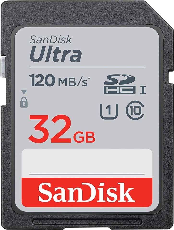 Sandisk Ultra Sdhc Sdun4 32gb C10 Uhs-i 120mb/s R 4x6 10y