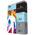 Paperline Colours Tinted Copy Paper 80gsm A5 Blue Ream 500 image
