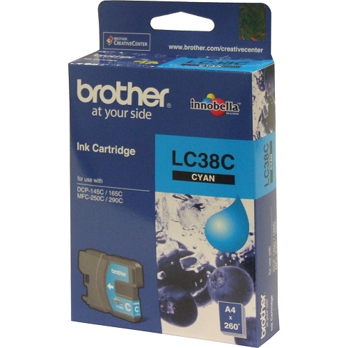 Brother Ink Cartridge LC38C Cyan