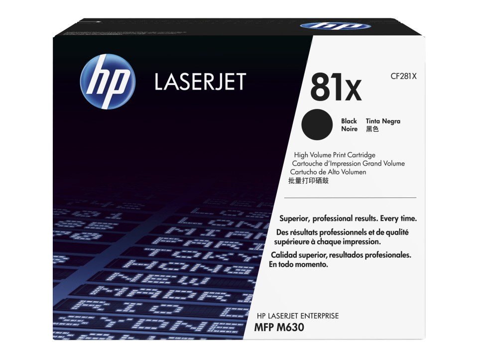 HP LaserJet Toner Cartridge 81X Black