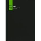 Collins Hardcover 2025-2026 Diary A4 Day To A Page Black image