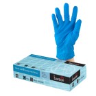 Bastion Nitrile Powderfree Blue Small Bx100 image