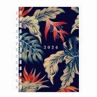 Kurtovich 2024 Diary A5 Day To Page Wiro Tropical image
