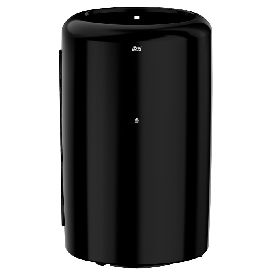 Tork B1 Rubbish Bin Black 38.9cm(w) x 28.9(d) x 62.9(h) 50 Litre 563008