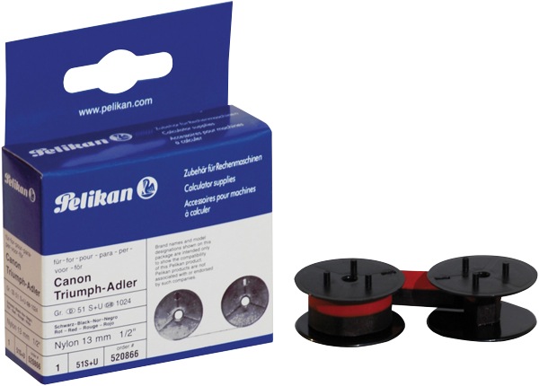 Pelikan 520866 Black/Red Ribbon Cartridge