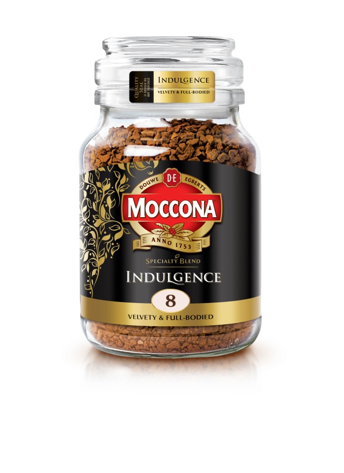 Moccona Indulgence Premium Instant Coffee Freeze Dried 100g Jar 100g