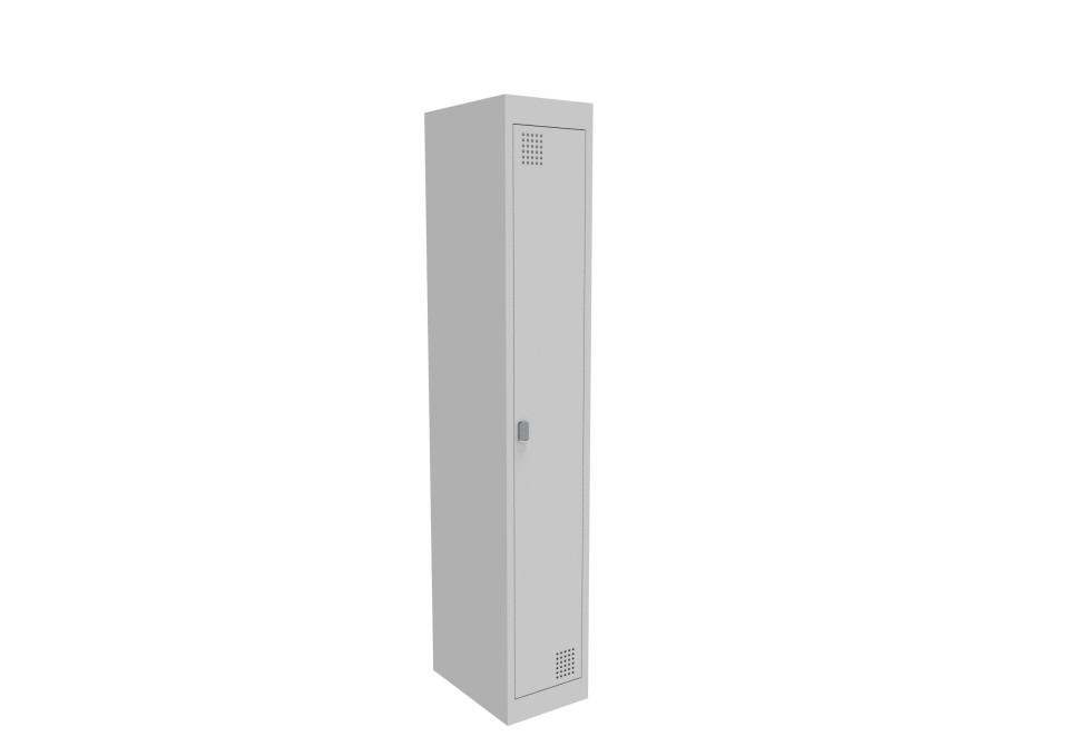 Proceed Locker 1 Tier 375Wx450Dx1800Hmm Stone Grey