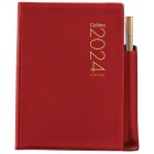 Collins 2024 Pocket Diary A7 2 Days To Page With Pencil Red image