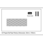 NZM Prepaid Window Envelope Self-Seal E9 92x165mm White Box 500 image