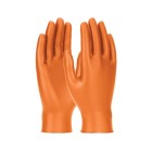 Grippaz Nitrile Gloves L Orange Pack 50 image