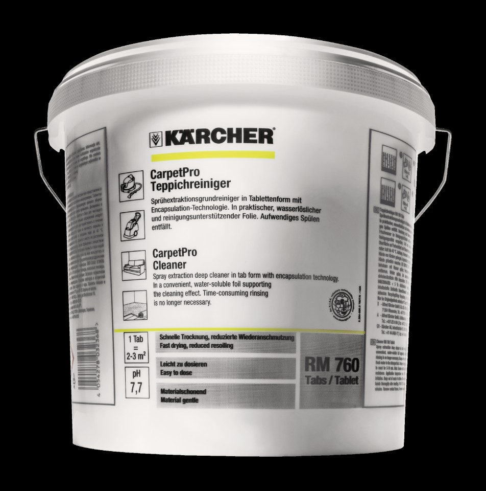 Karcher CarpetPro RM 760 Puzzi Tablets Pack of 200