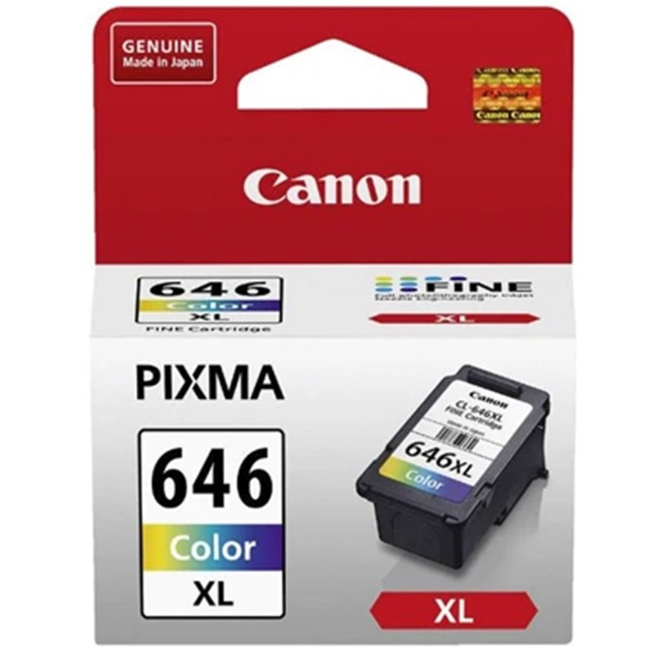 Canon Cl-646xl Tri-colour High Yield Ink Cartridge