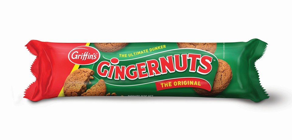 Griffins Biscuits Gingernut 250g