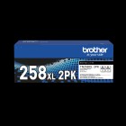 Brother Laser Toner Cartridge TN258 Black Pack 2 image