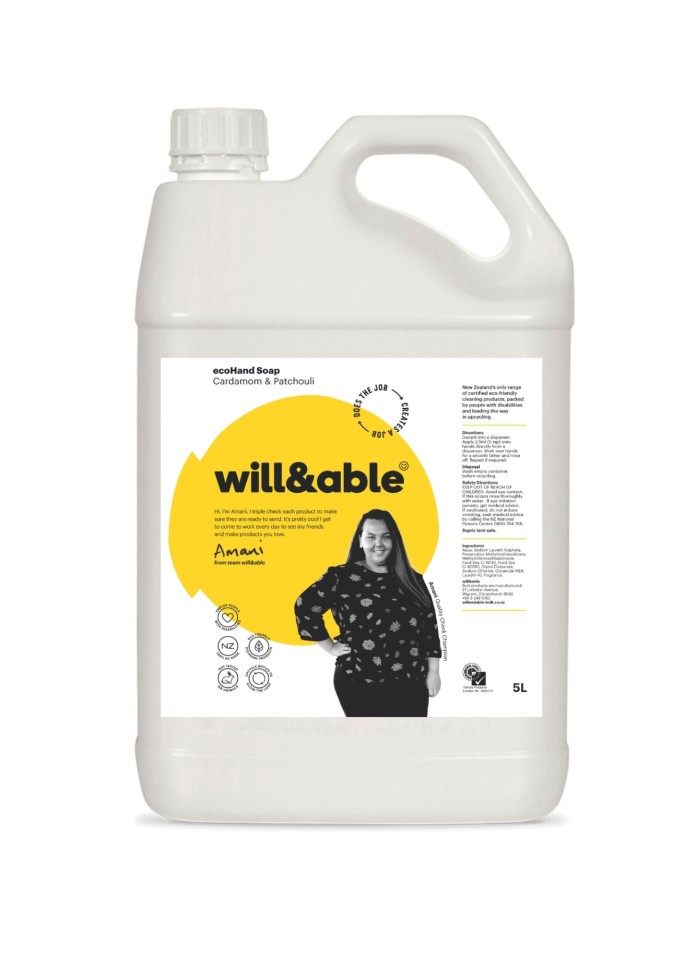 Will&able Ecohand Soap 5l