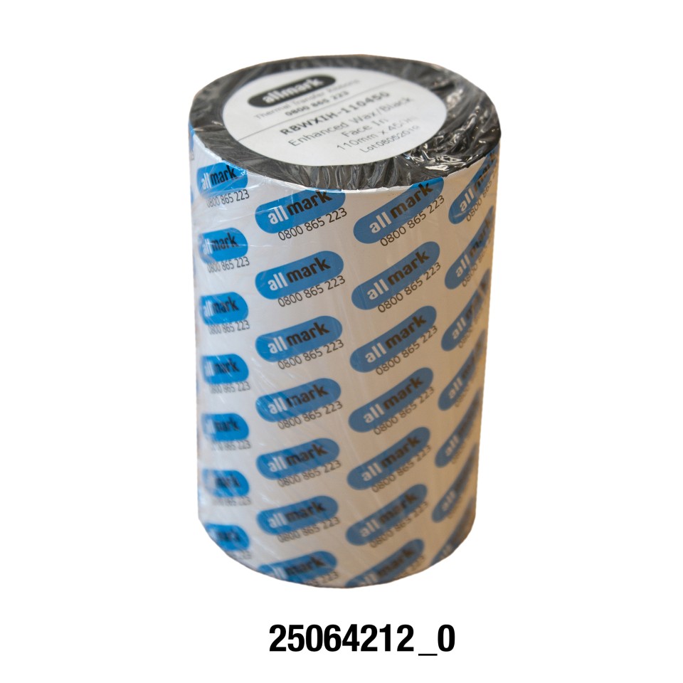 Rapid Label Thermal Ribbon Face In RBWXIH 110x450