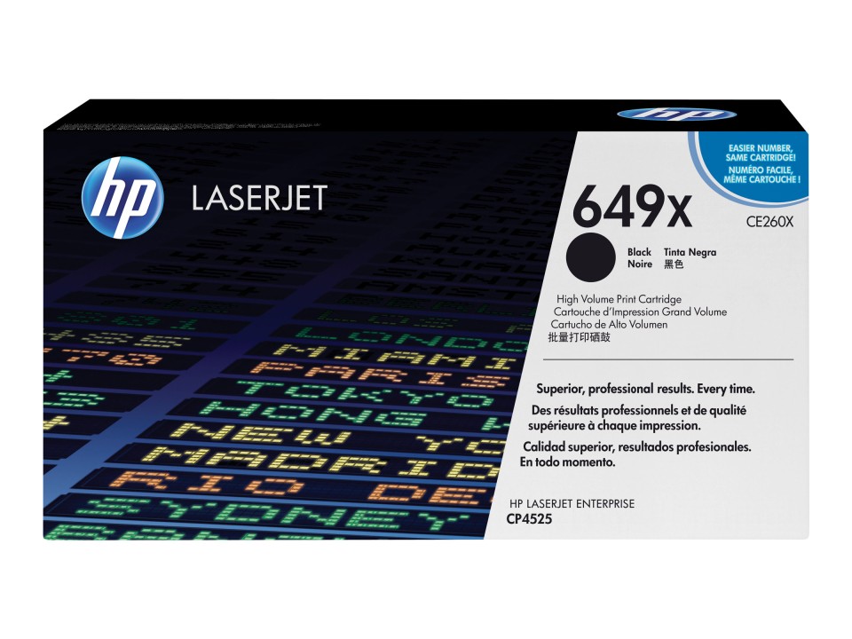 HP LaserJet Toner Cartridge 649X Black