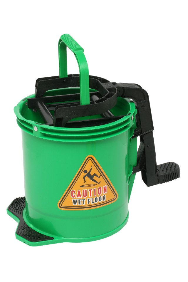 EDCO Green Enduro Nylon Wringer Bucket