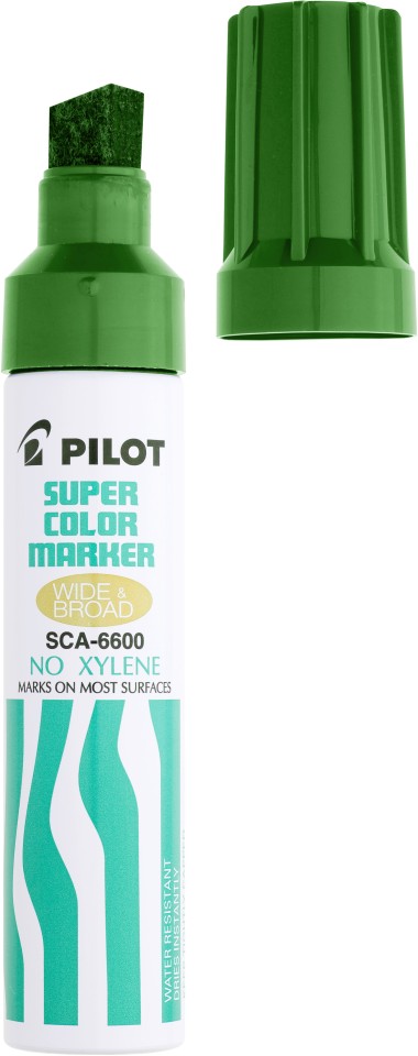 Pilot Permanent Marker Jumbo Chisel Tip 3-12.5mm Green