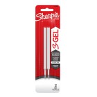 Sharpie S-Gel Pen Refill Fine 0.7mm Black Pack 2 image