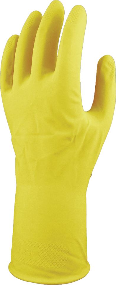Lynn River Silver Lined Gloves Yellow Pack of 12